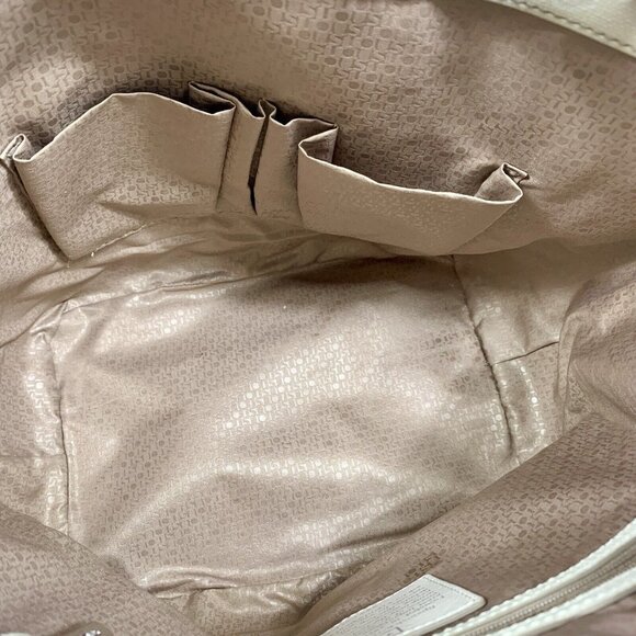 TOUS Shoulder Bucket Bag Women Leather Large Sand Stone Canvas Shopper Tote main image 16